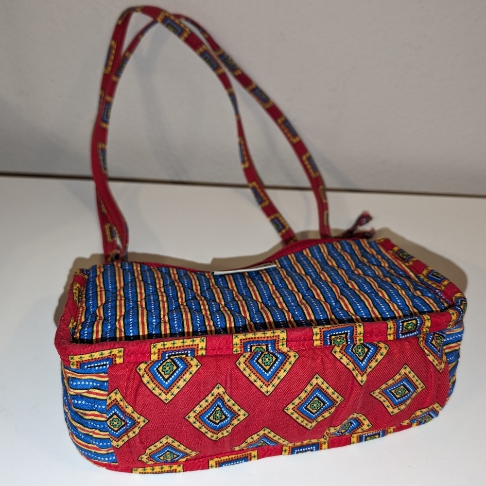 COPY - 🌞 $3/$15 Vera Bradley "Villa Red" Small Crossbody Purse - Picture 12 of 16